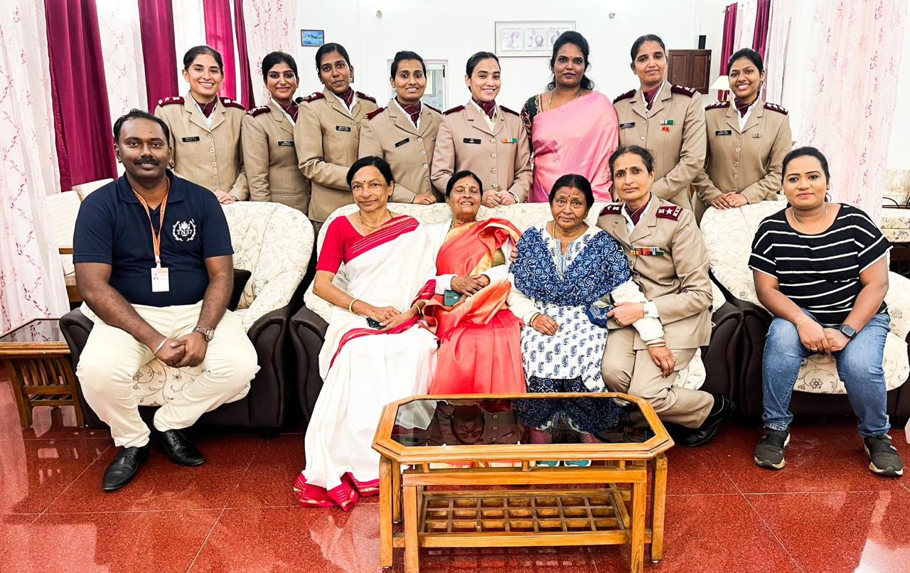 Venba Catering team meeting with honoured guests